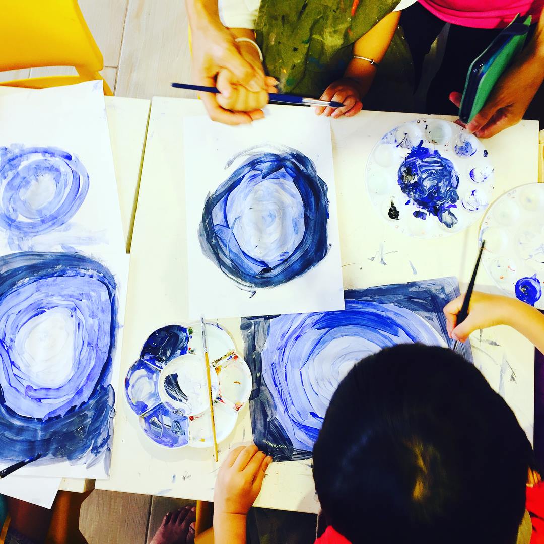 LAC Art and Storytelling class for babies and toddlers