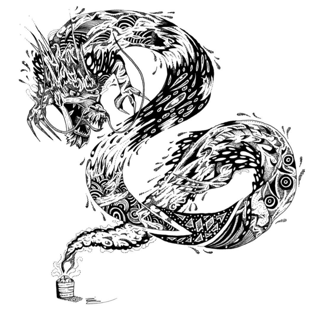 Artwork by Joe Ellul – Dragon