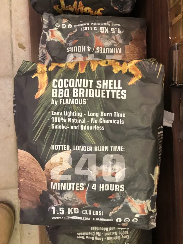 Coconut Charcoal Briquet, 1.5kg